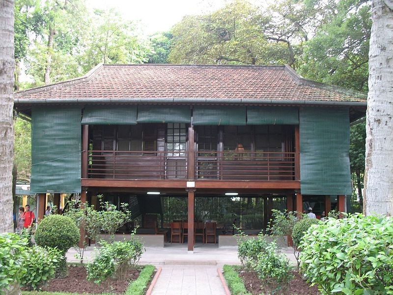 Дом на сваях Хо Ши Мина в городе Ханой
